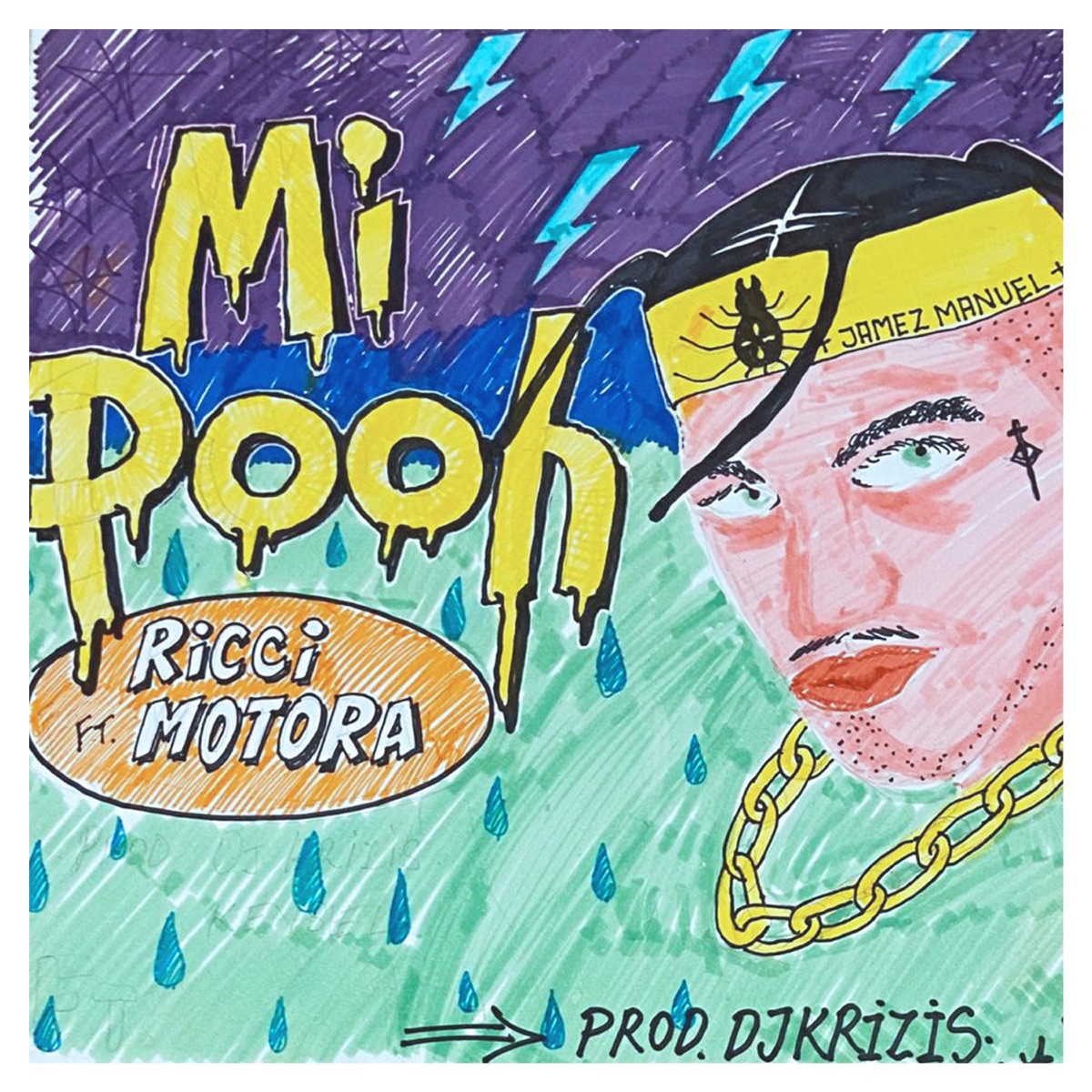 Mi Pooh (feat. Ricci Motora) - Single by Jamez Manuel album cover