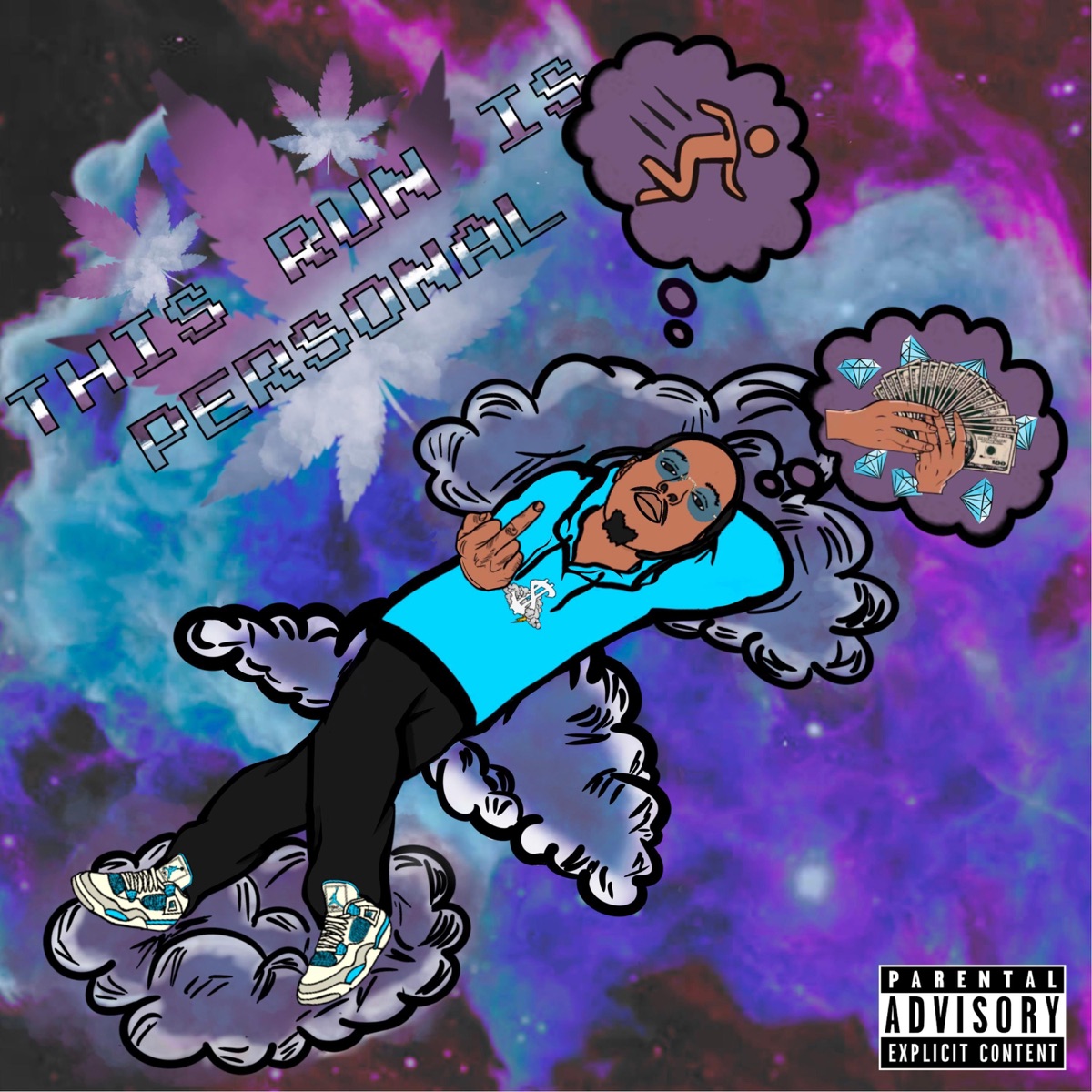 This Run Is Personal - EP by Mike Vercetti album cover