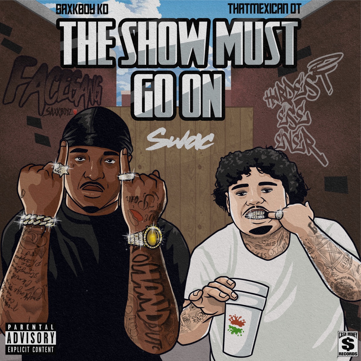 Just Talking - Single by Saxkboy KD & That Mexican OT album cover