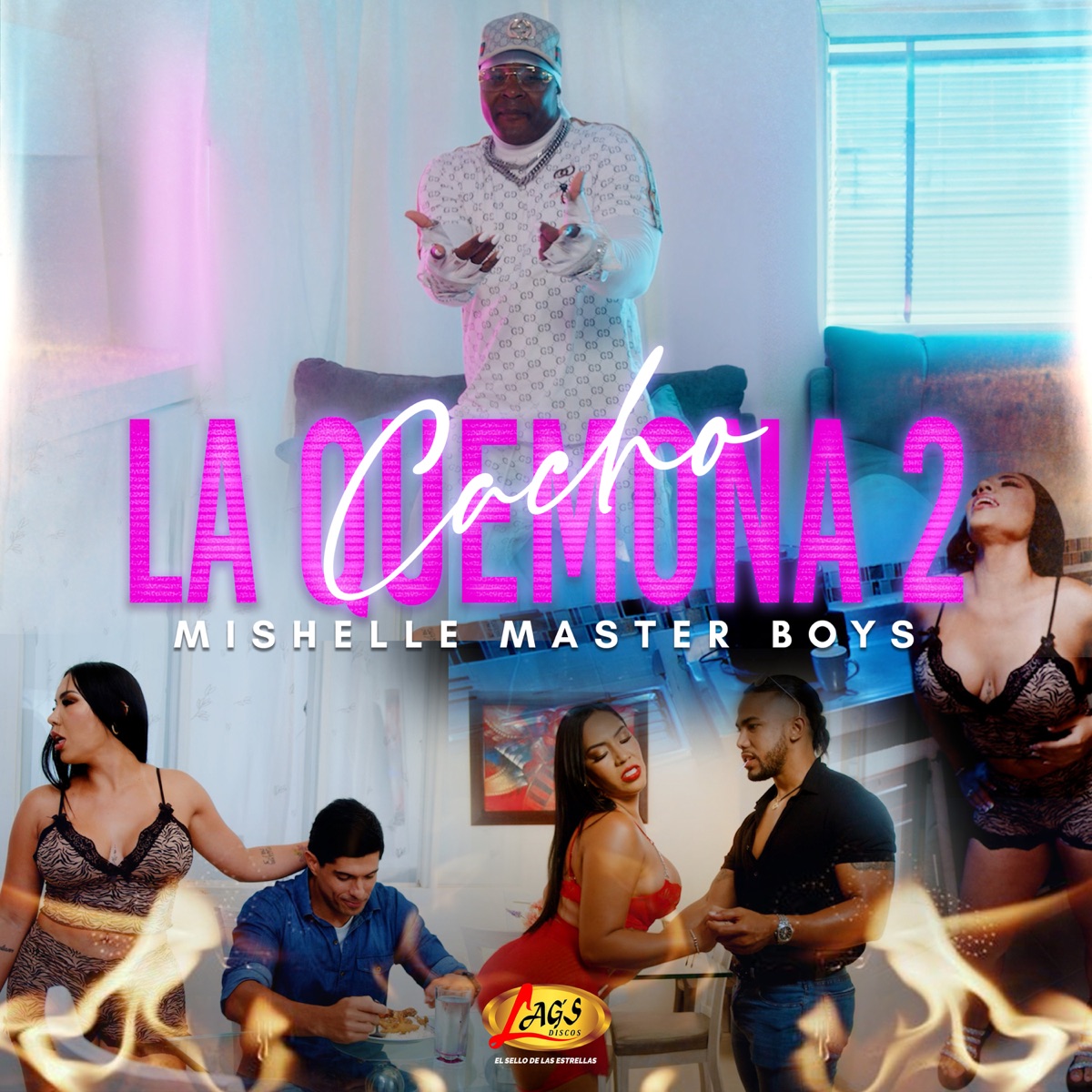 Cacho La Quemona 2 - Single by Mishelle Master Boys album cover