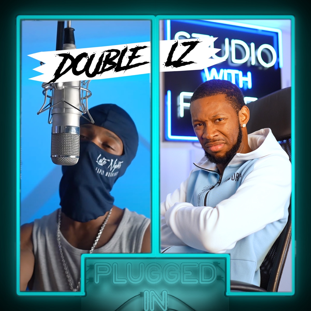Double Lz x Fumez The Engineer - Plugged In - Single by Fumez The Engineer & Double Lz album cover
