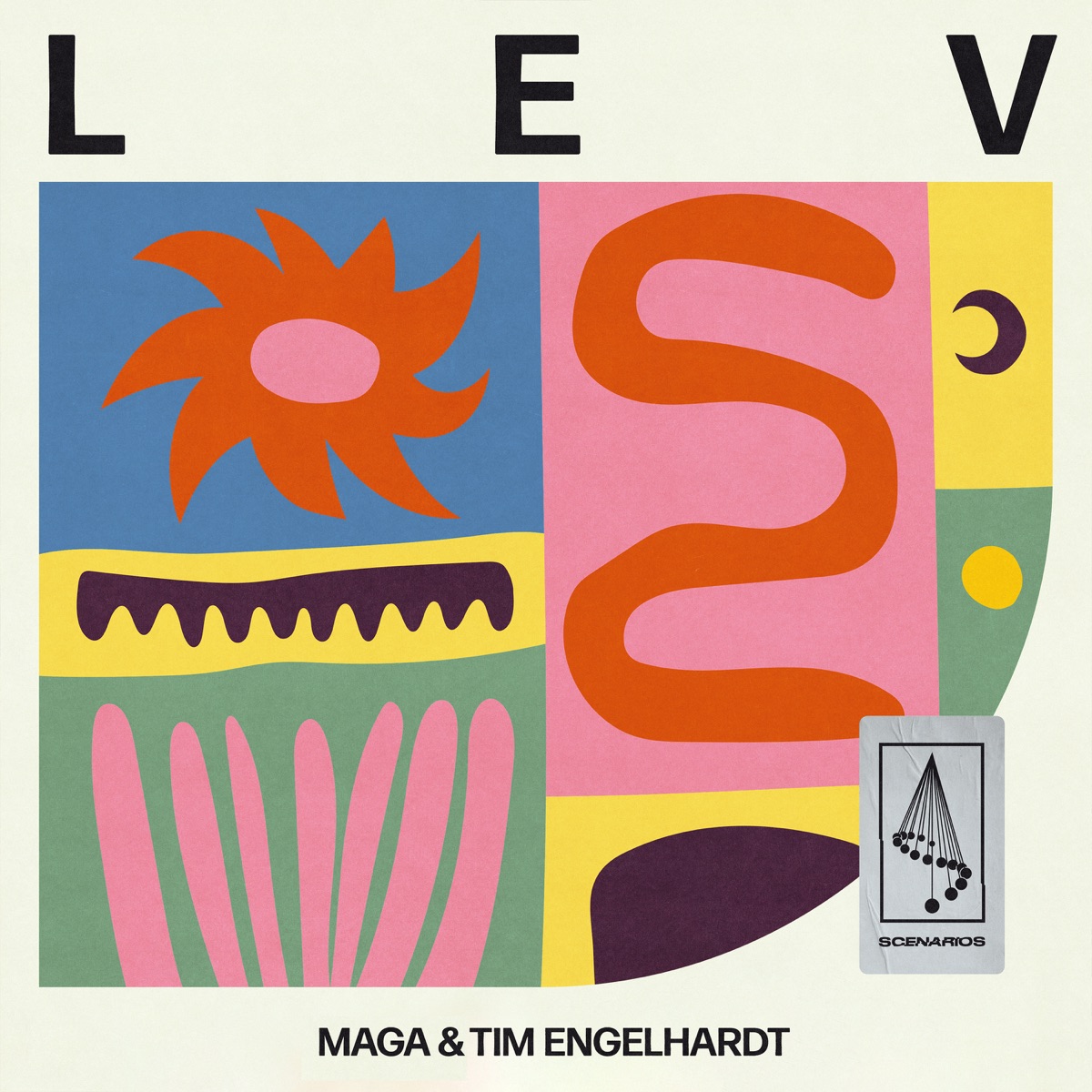 Lev - Single by Maga, Tim Engelhardt & Scenarios album cover