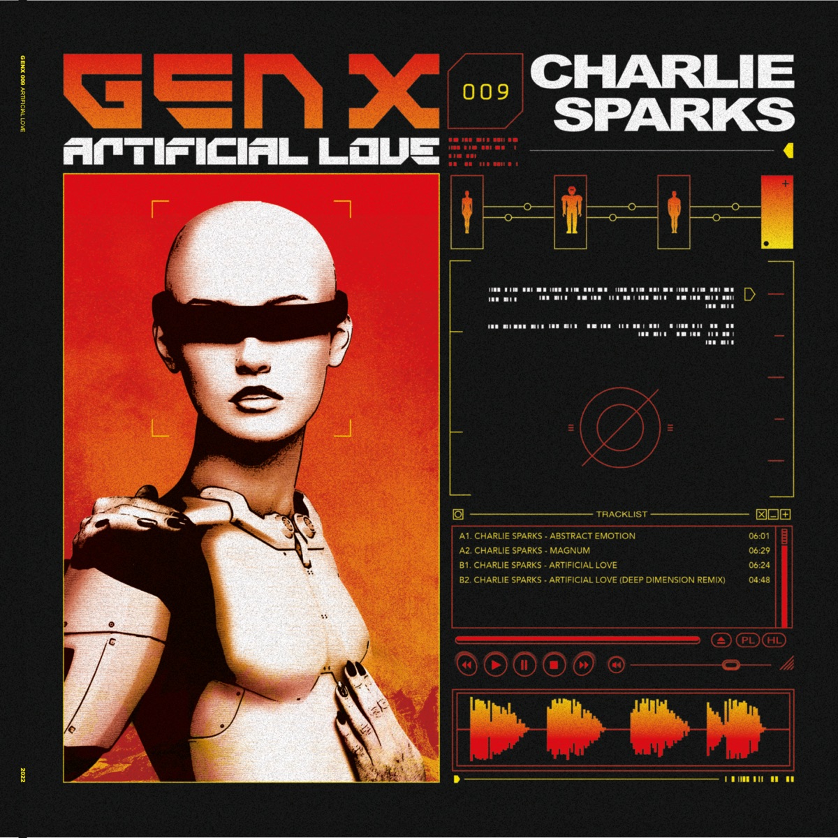Artificial Love (feat. Deep Dimension) - EP by Charlie Sparks (UK) album cover