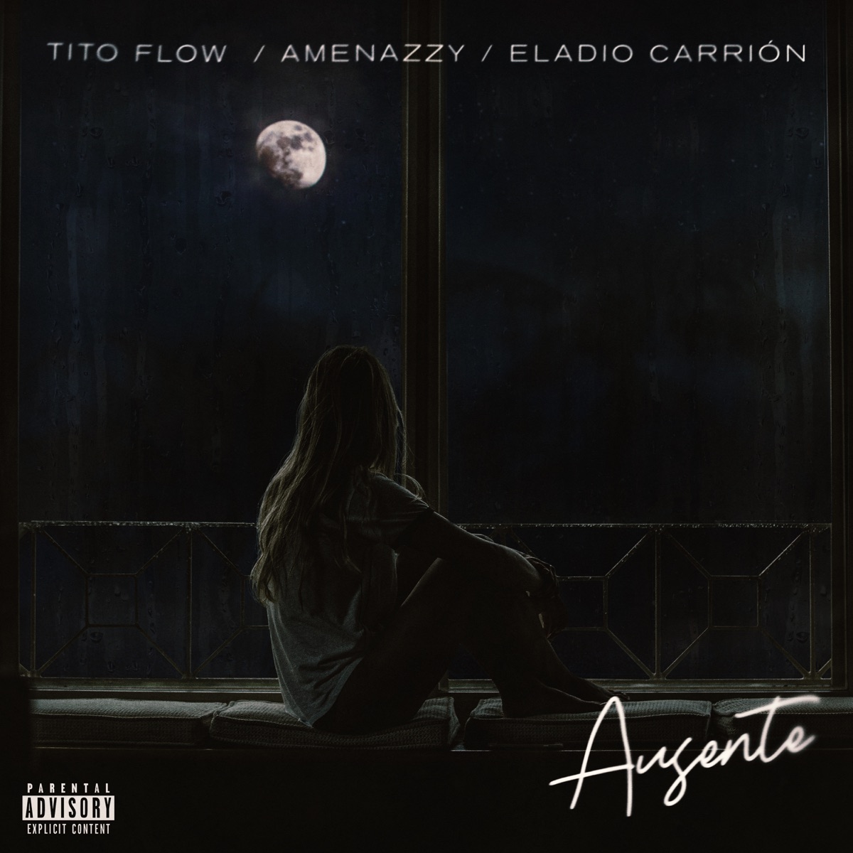 Ausente - Single by Tito Flow, Amenazzy & Eladio Carrión album cover