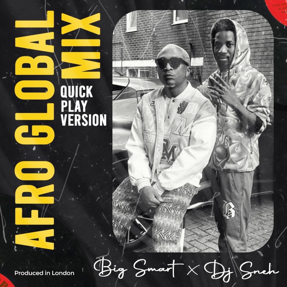 AFRO GLOBAL MIX (feat. Dj Sneh) [Quick Play Version] - EP by Big Smart album cover