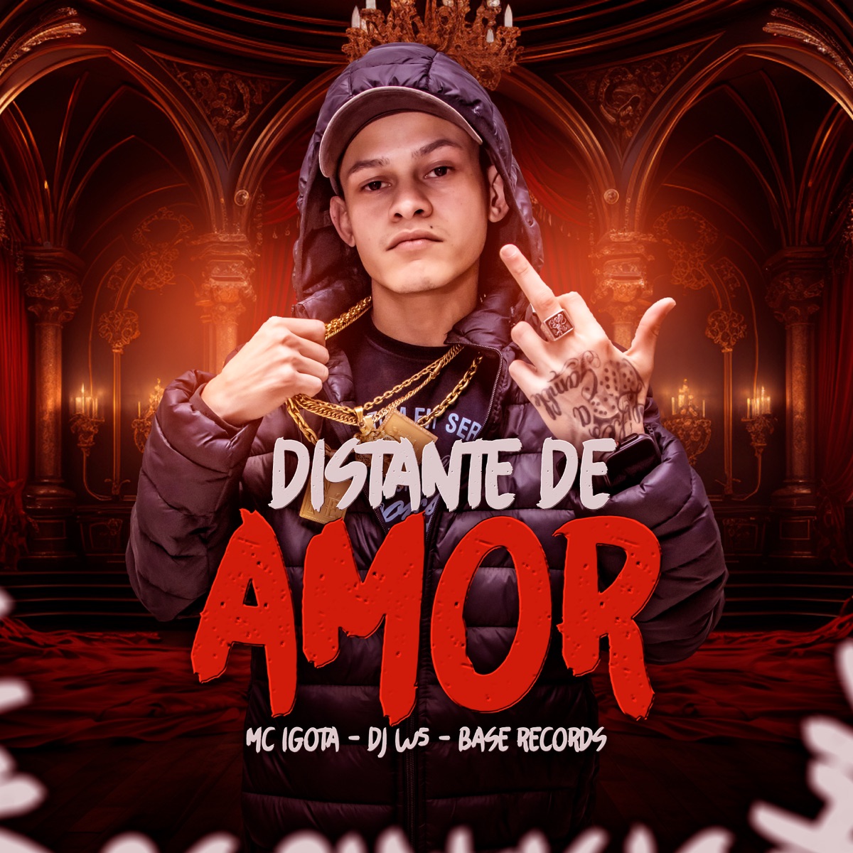 Distante De Amor - Single by MC Igota & DJ W5 album cover