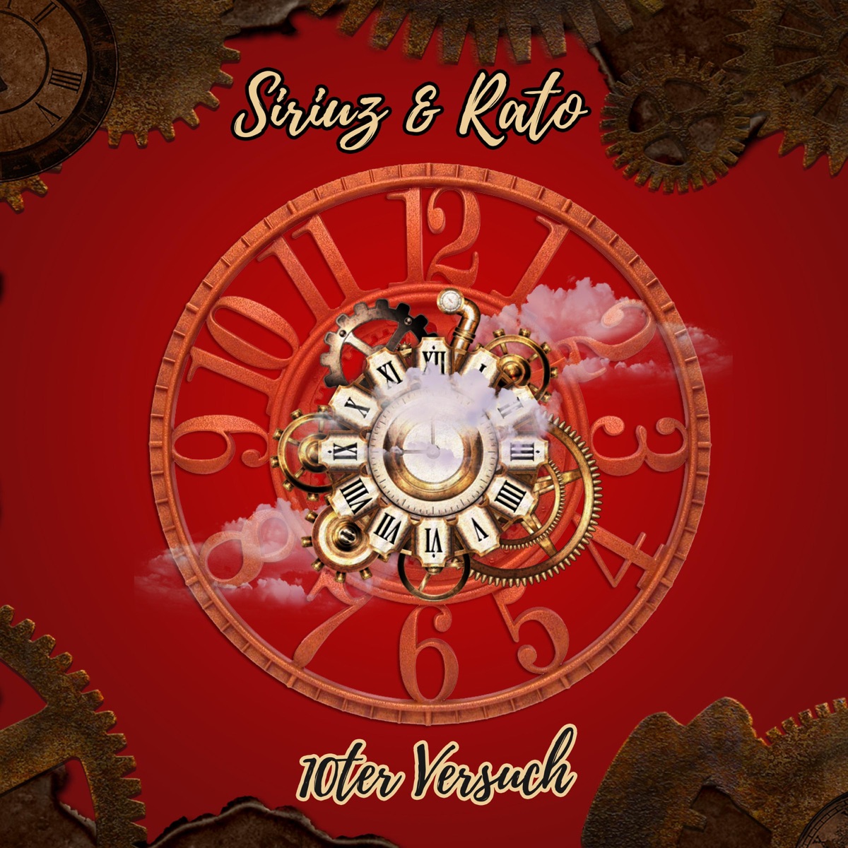 10ter Versuch - Single by Siriuz & Rato album cover