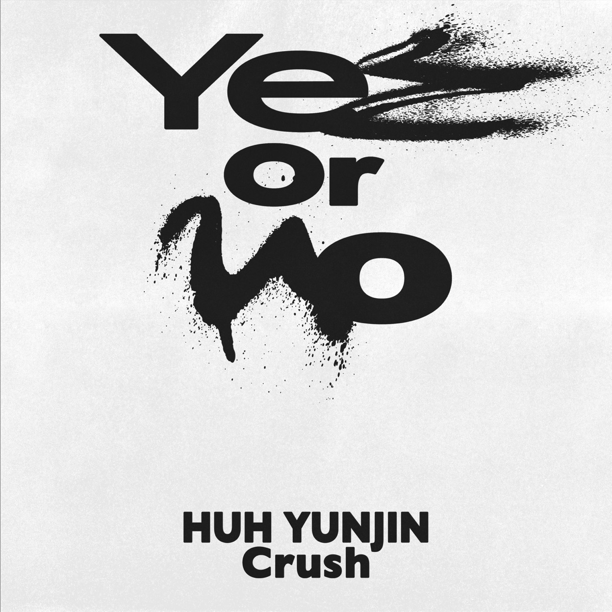 Yes or No (feat. HUH YUNJIN & Crush) - Single by GroovyRoom album cover