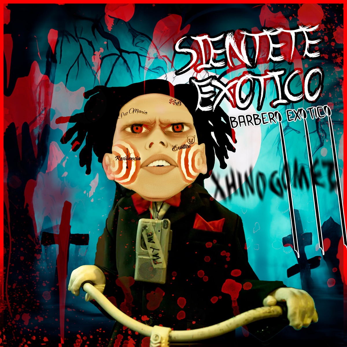 Siéntete Exótico (feat. XhinoGomez) - Single by Barbero Exótico album cover