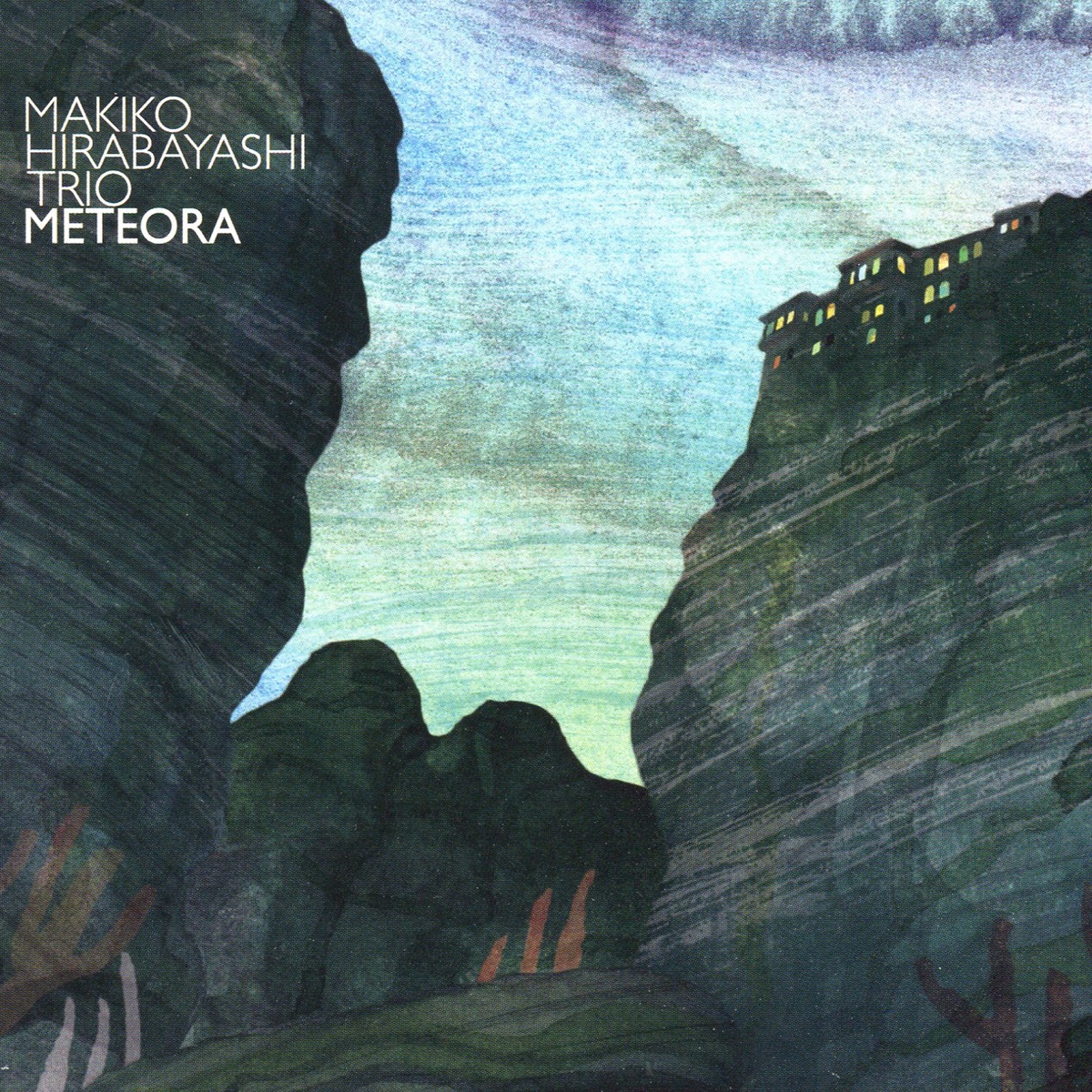 Meteora by Makiko Hirabayashi, Marilyn Mazur & Klavs Hovman album cover