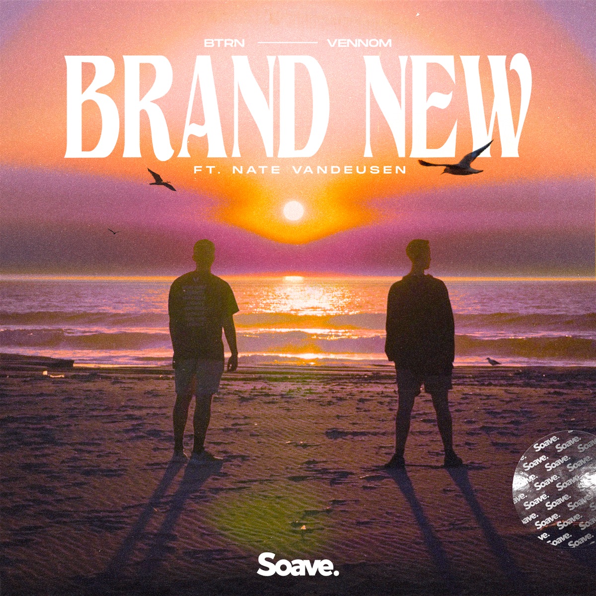 Brand New (feat. Nate VanDeusen) - Single by BTRN & Vennom album cover