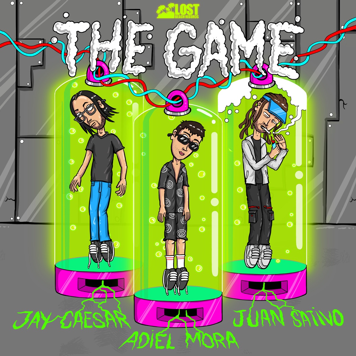 The Game (feat. Juan Sativo) - Single by Adiel Mora & Jay Caesar album cover
