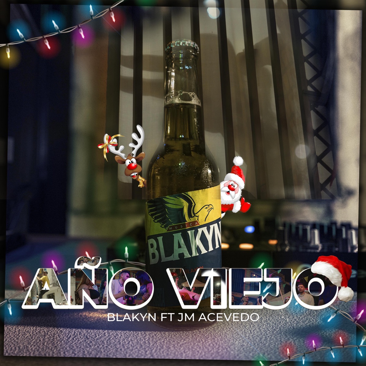 Año Viejo (feat. JM Acevedo) - Single by Blakyn album cover