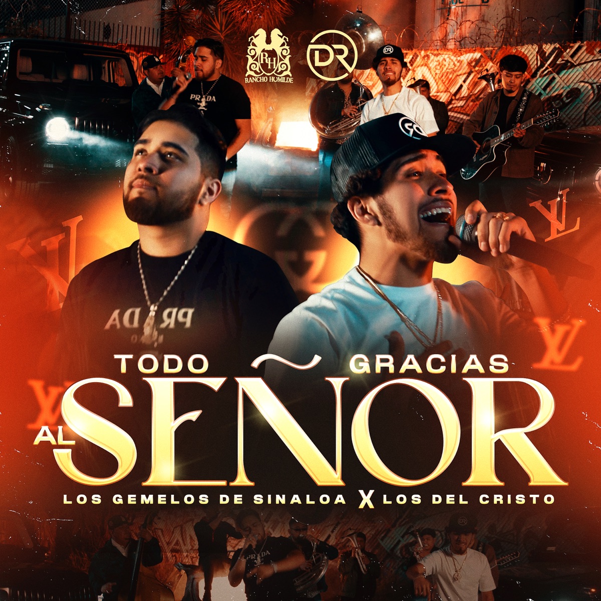Todo Gracias Al Señor - Single by Los Gemelos De Sinaloa & Los Del Cristo album cover
