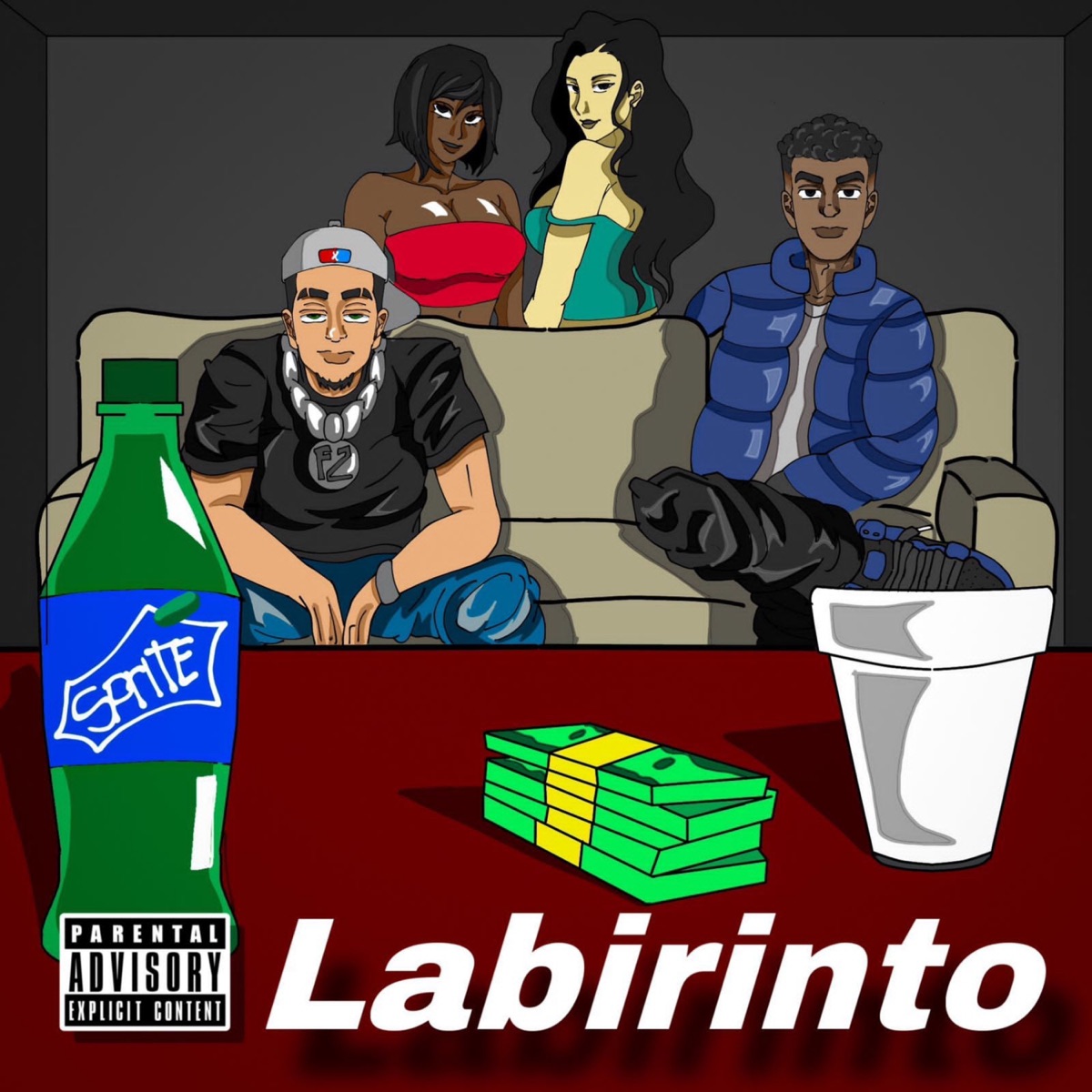 Labirinto - Single by Yung Pz7 & Felpzin_ album cover