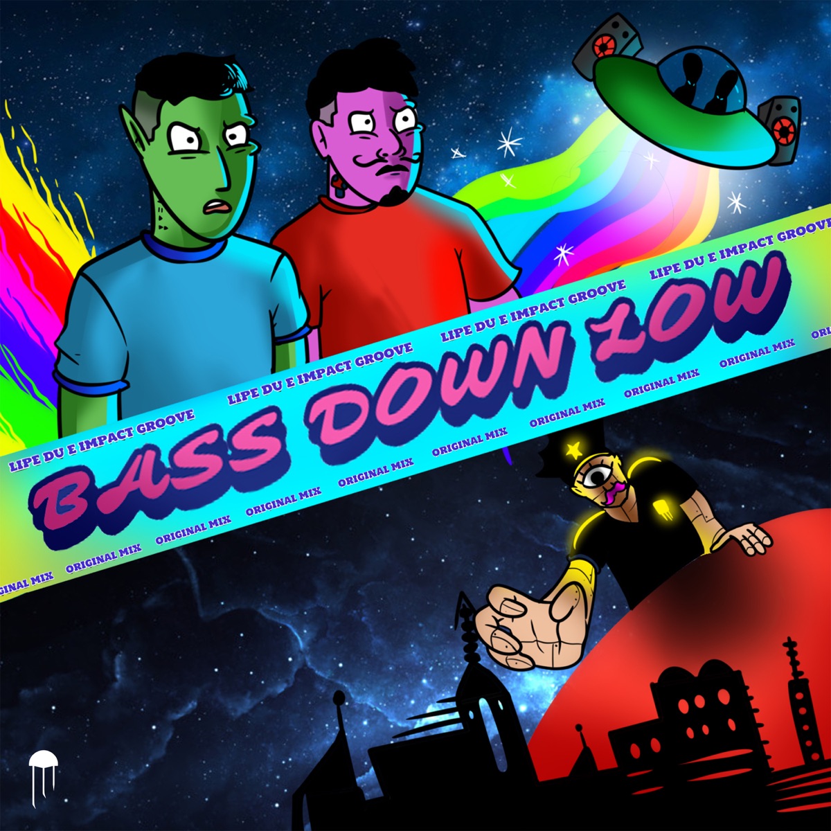 Bass Down Low - Single by Lipe Du & Impact Groove album cover