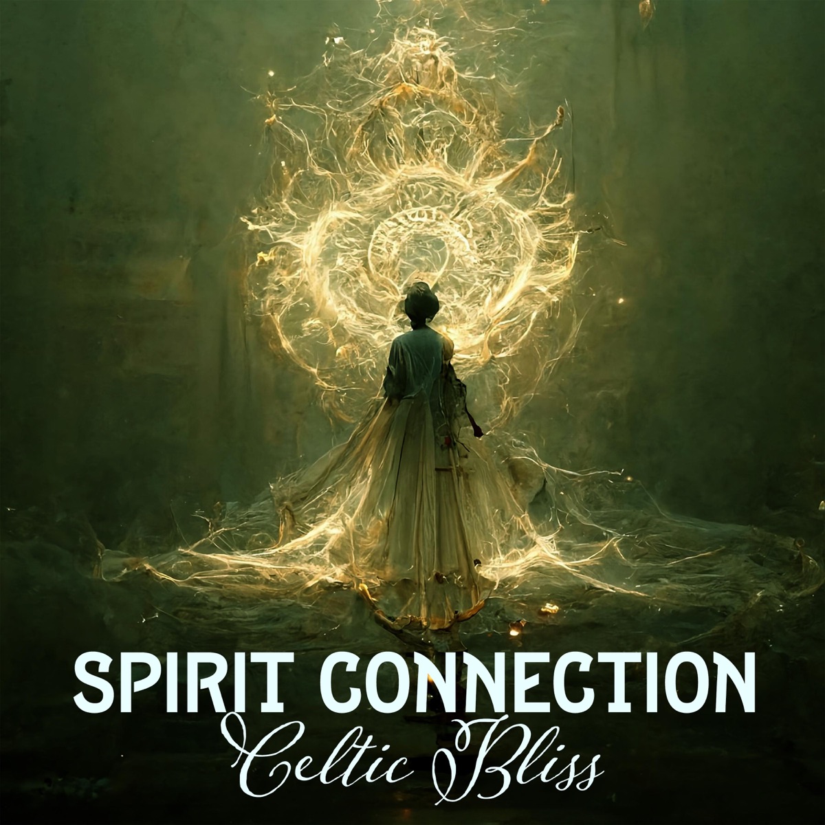 Spirit Connection: Celtic Bliss – Soothing Harp Tunes, Spa Harmony, Nature's Whispers, Yoga Sanctuary by Enya Women Celtic & Therapy Healing Meditation Zone album cover