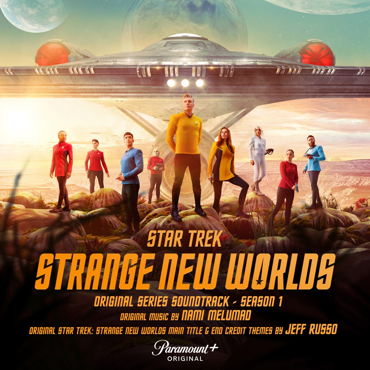 Star Trek: Strange New Worlds (Original Series Soundtrack) by Jeff Russo & Nami Melumad album cover