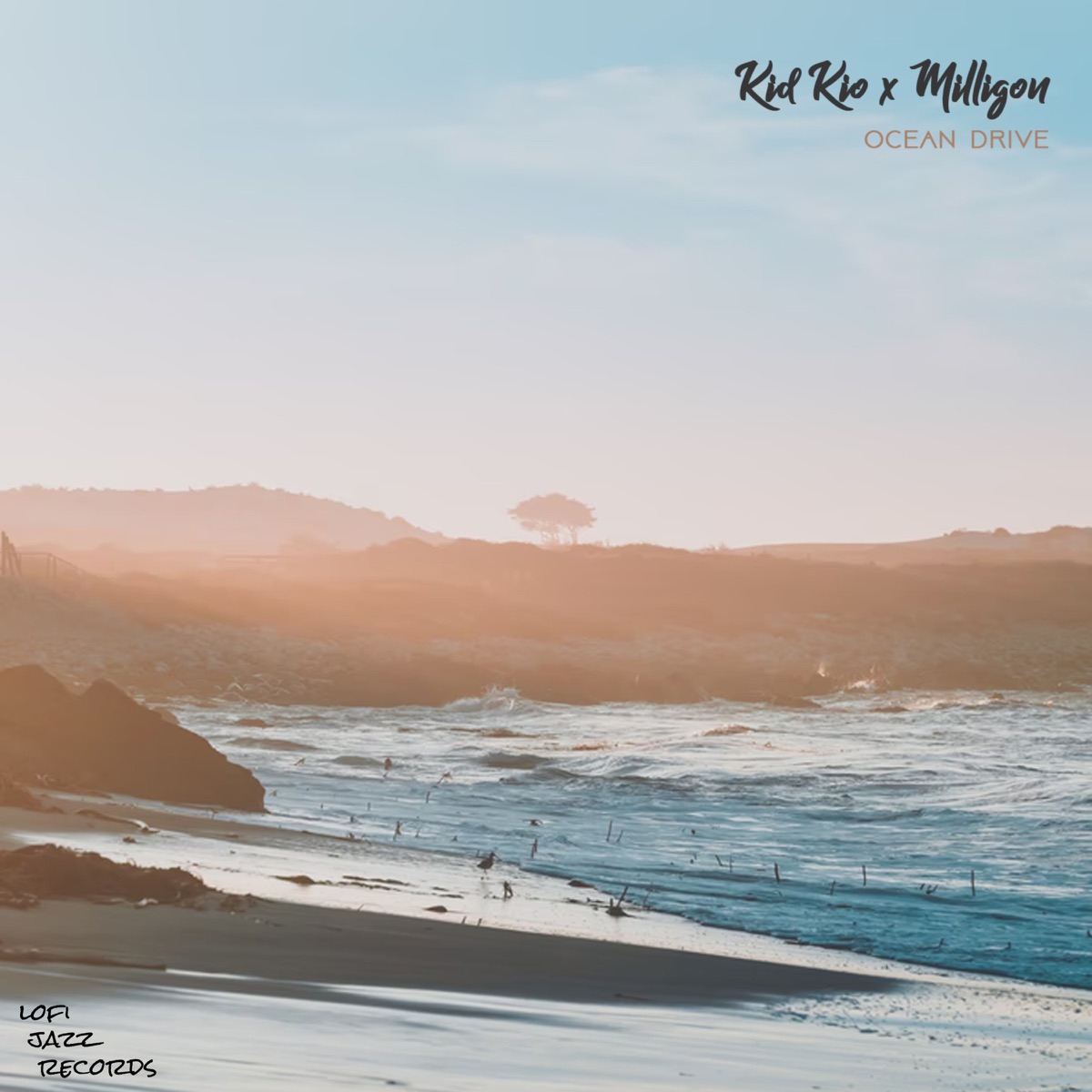 Ocean Drive - Single by Kid Kio & milligon album cover