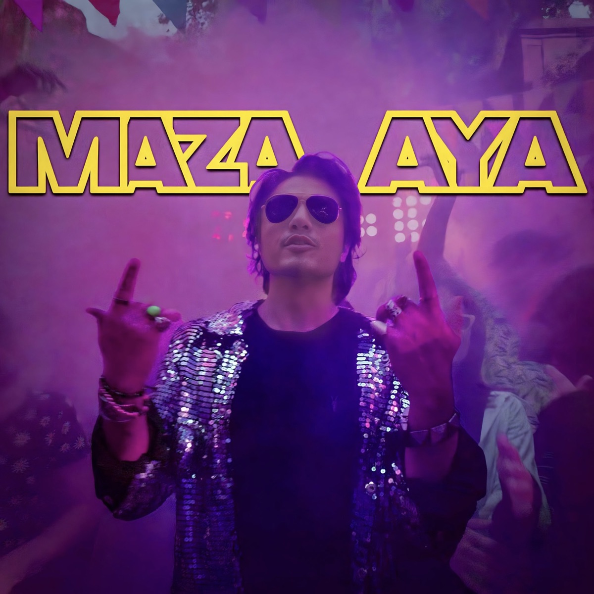 Maza Aya (feat. Hashim Nawaz & Ali Mustafa) - Single by Ali Zafar album cover