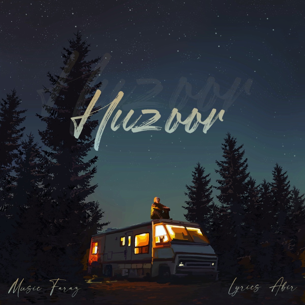 Huzoor - Single by Apoorvv album cover