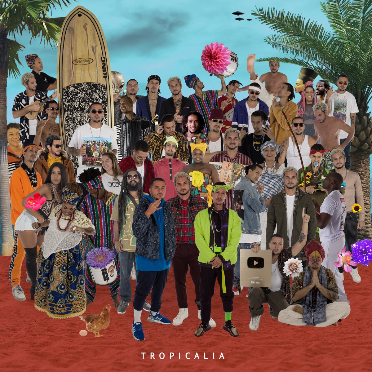 TROPICALIA by 3030 & Big Mountain album cover