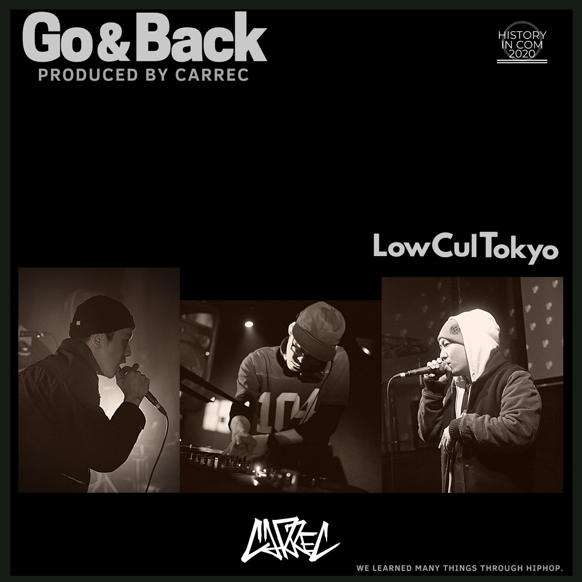 Go & Back (feat. LowCulTokyo, Ike & Kiyo a.K.A. Nakid) - Single by CARREC album cover
