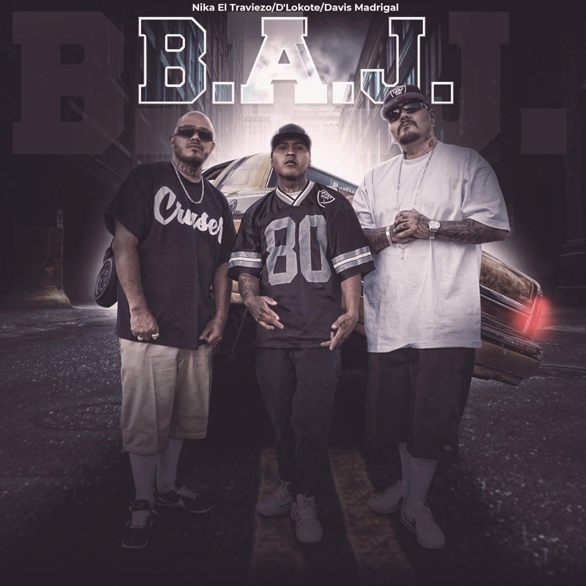 B.A.J. (feat. D'Lokote & Davis Madrigal) - Single by Nika El Traviezo album cover