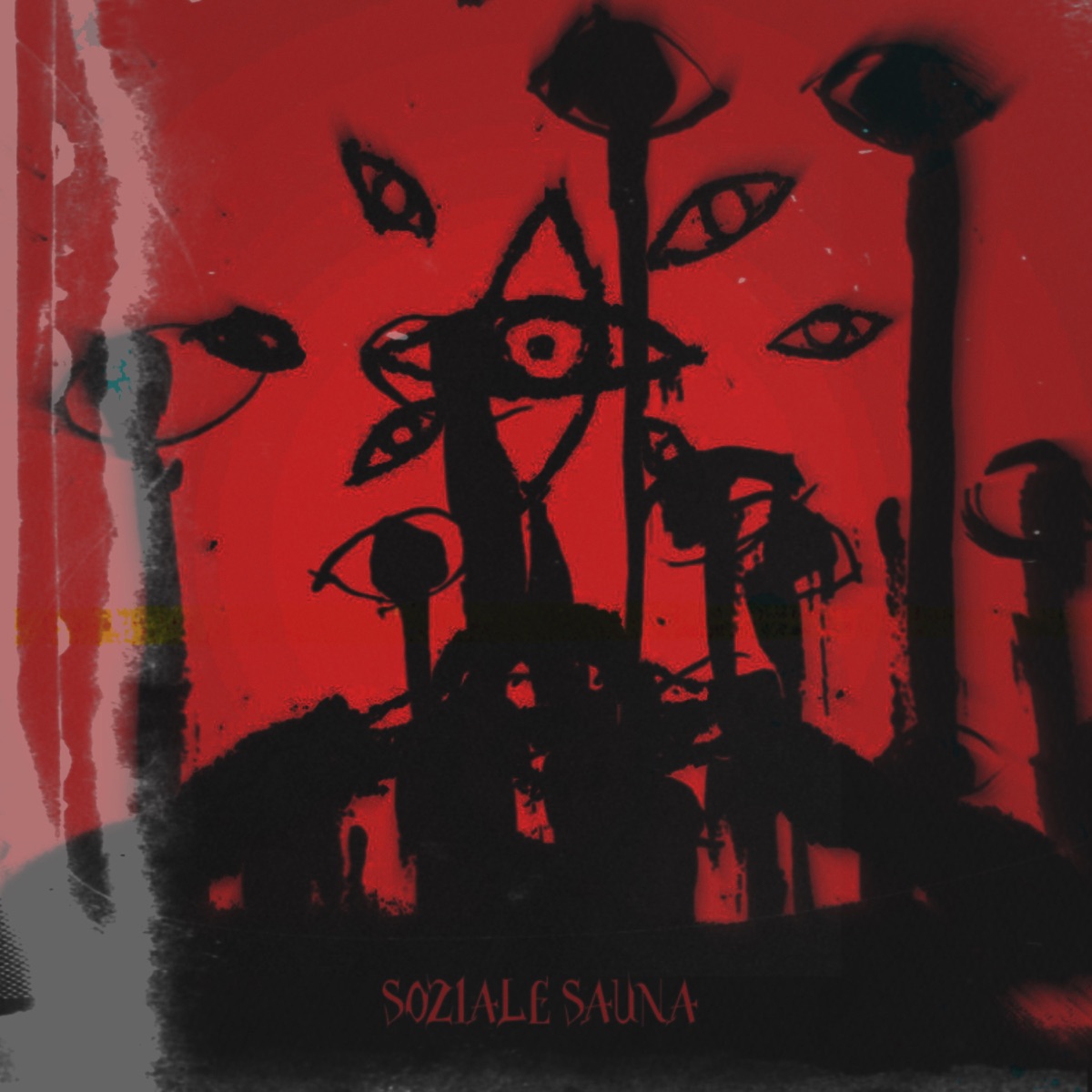 SOZIALE SAUNA - Single by Punk Christ & esisthauke album cover