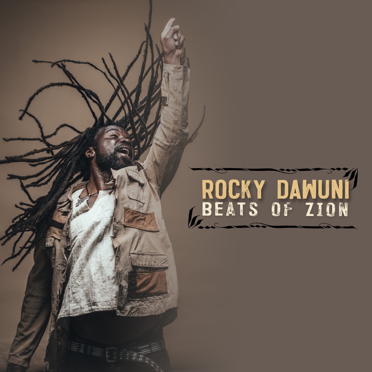 Beats of Zion - Single by Rocky Dawuni album cover