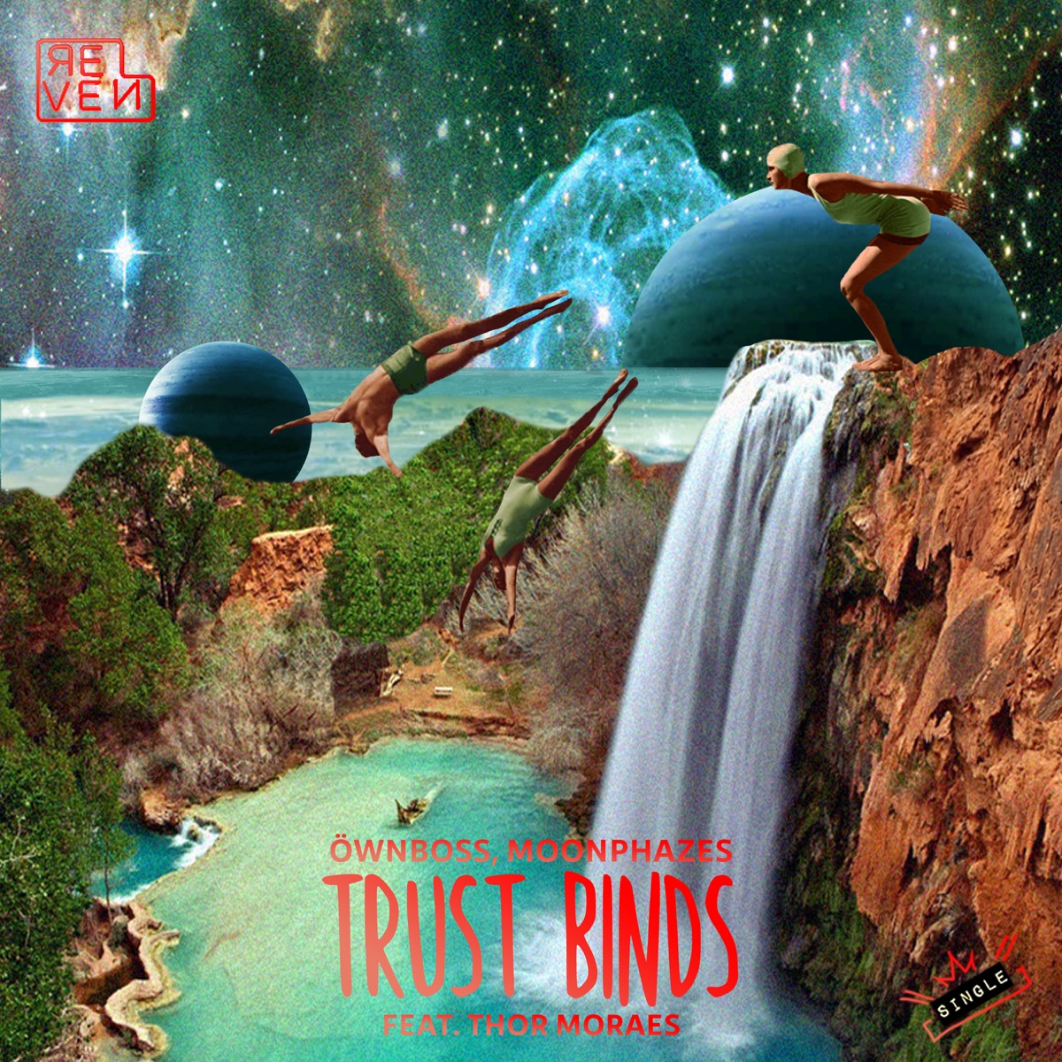Trust Binds (feat. Thor Moraes) - Single by Öwnboss & Moonphazes album cover