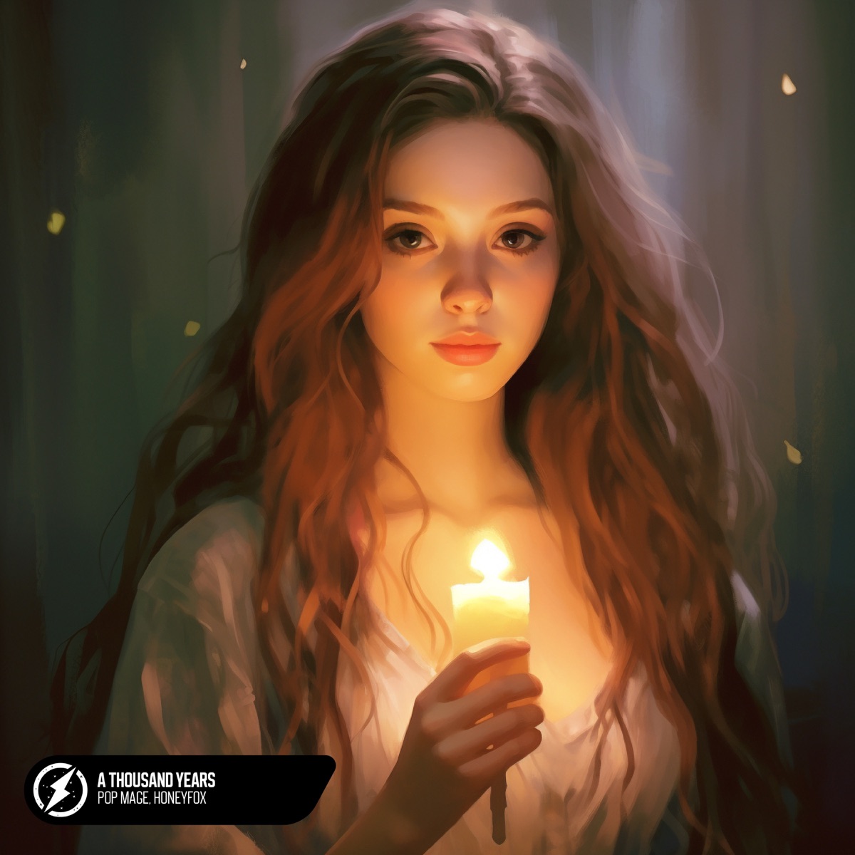 A Thousand Years (Slowed) - Single by Pop Mage & Honeyfox album cover