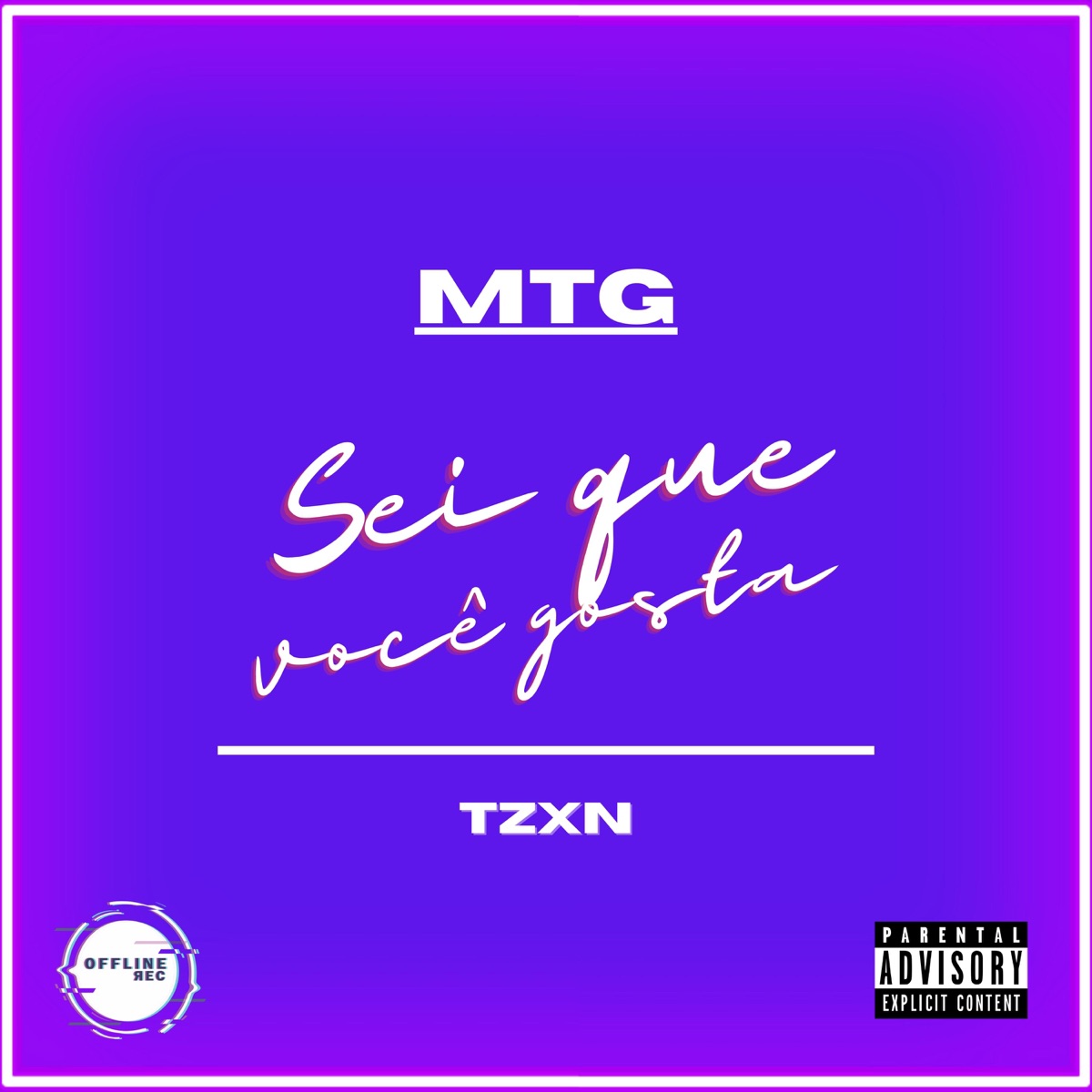 MTG - Sei Que Você Gosta - Single by tzxn album cover