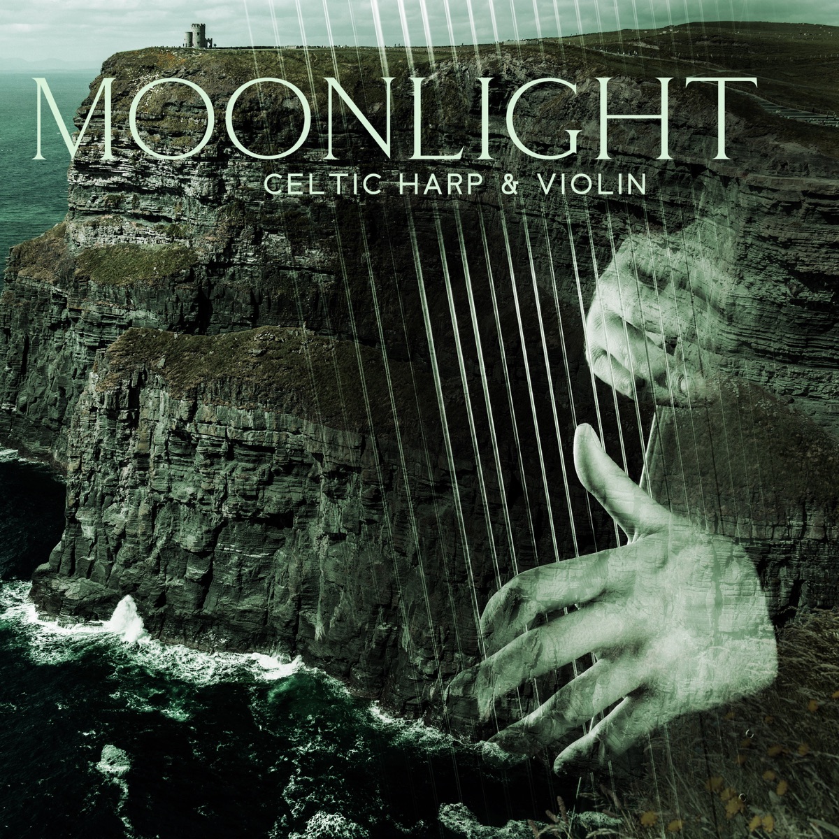 Moonlight: Celtic Harp & Violin: Collection of Top 30 Relaxing Celtic Songs to Chill, Relaxation and Rest (Instrumental Inspirations) by Enya Women Celtic & Calming Music Sanctuary album cover