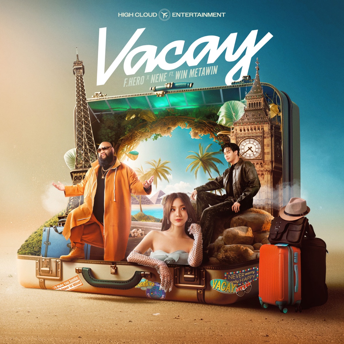 VACAY - Single by F.HERO, Nene & WIN METAWIN album cover