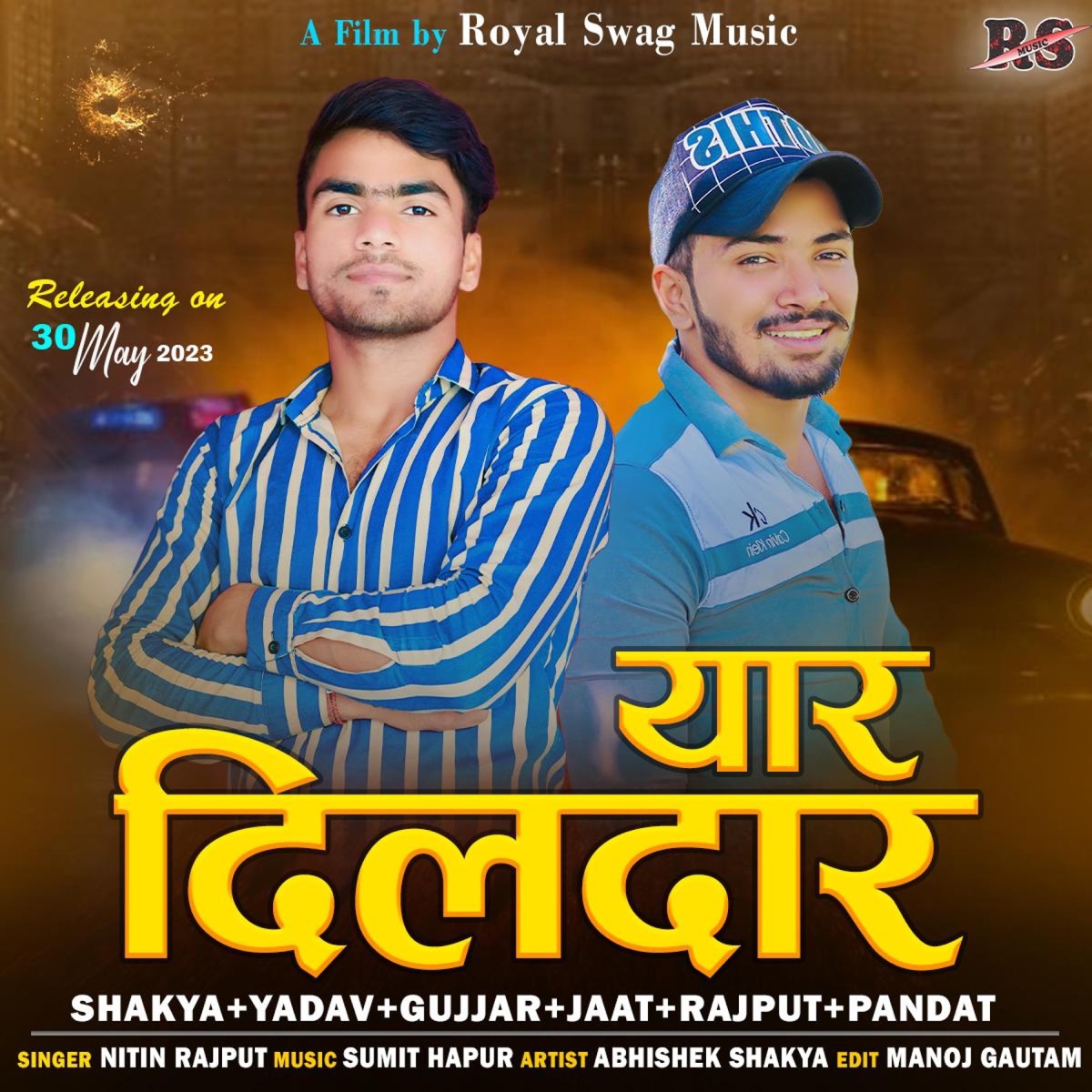 Yaar Dildaar - Single by Abhishek Shakya Rohit kumar album cover