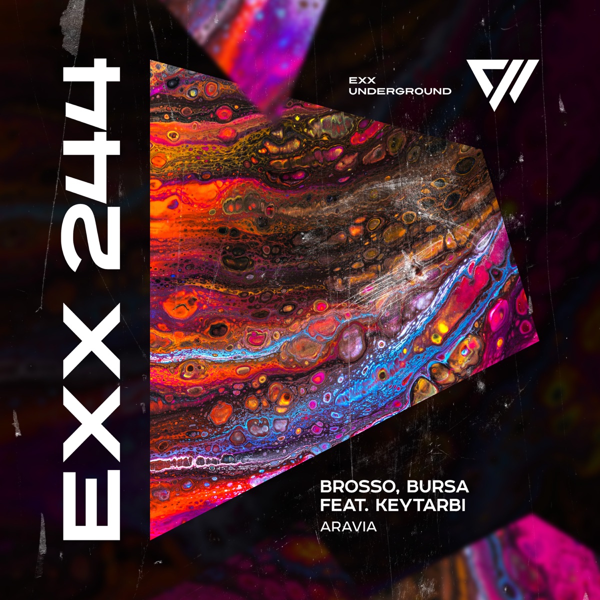 Aravia (feat. KEYTARBI) - Single by Brosso & Bursa album cover