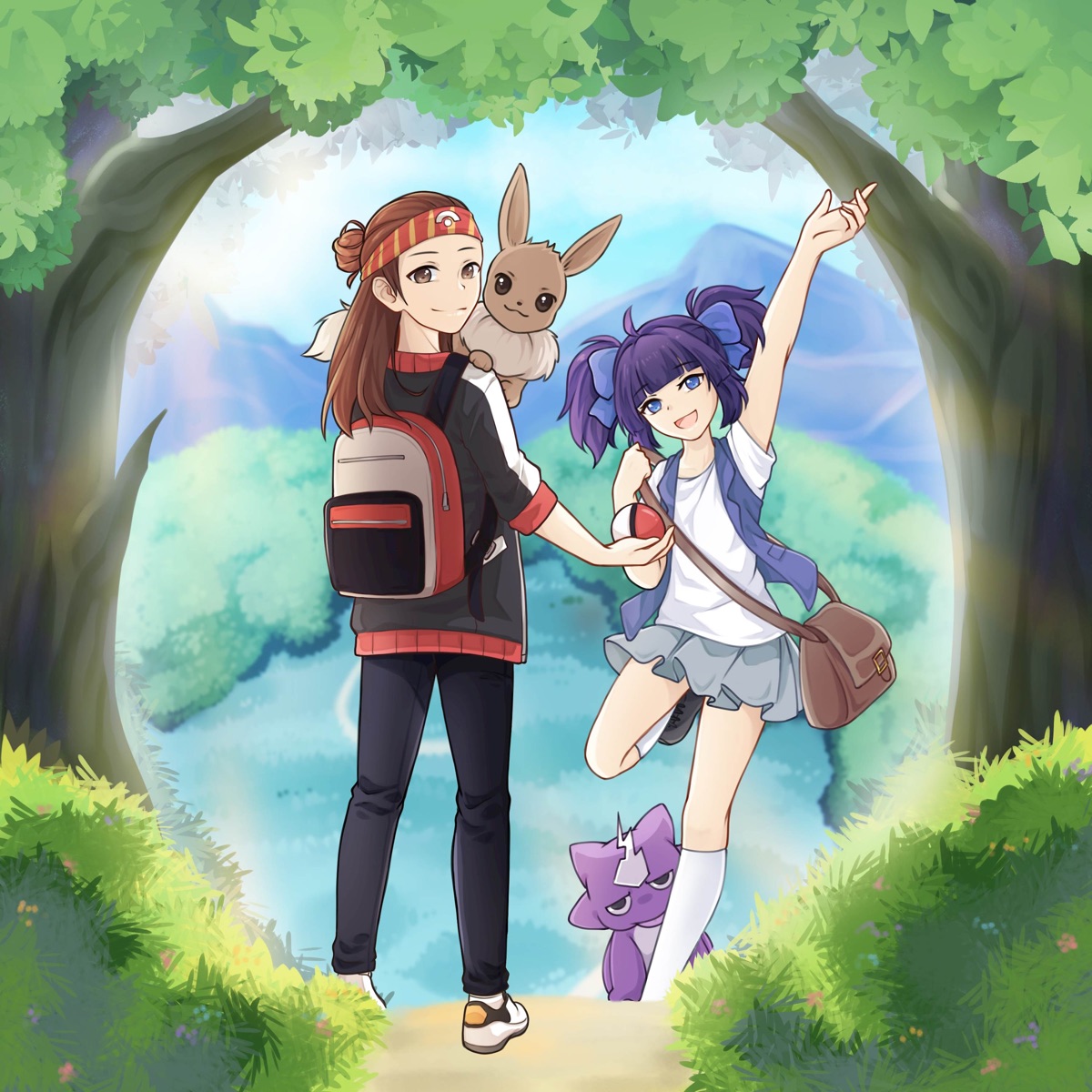 The Journey Starts Today (From "Pokémon Journeys") [feat. Nyamai] - Single by Raayo album cover