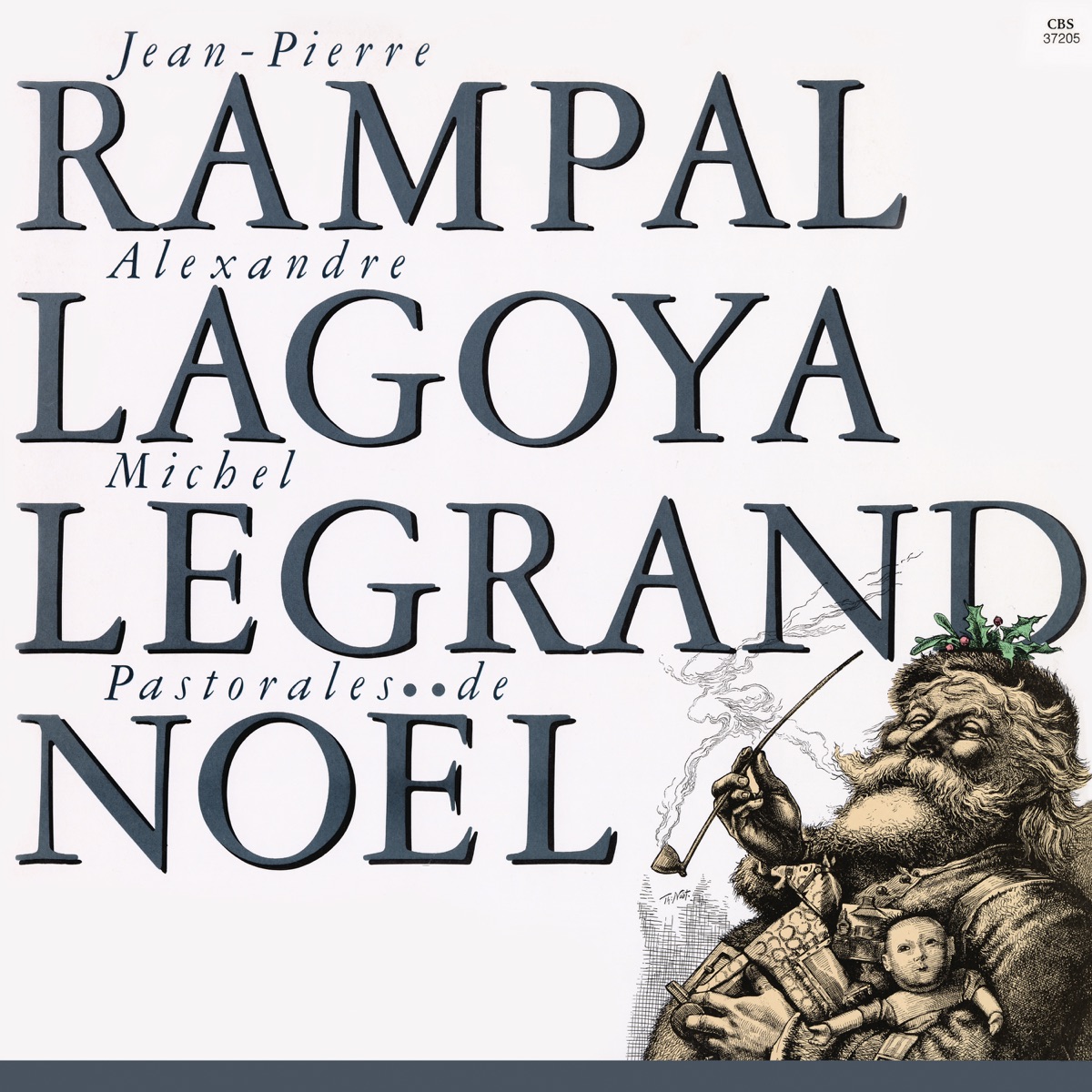 Pastorales de Noël by Jean-Pierre Rampal, Alexandre Lagoya, Michel Legrand & London Symphony Orchestra album cover