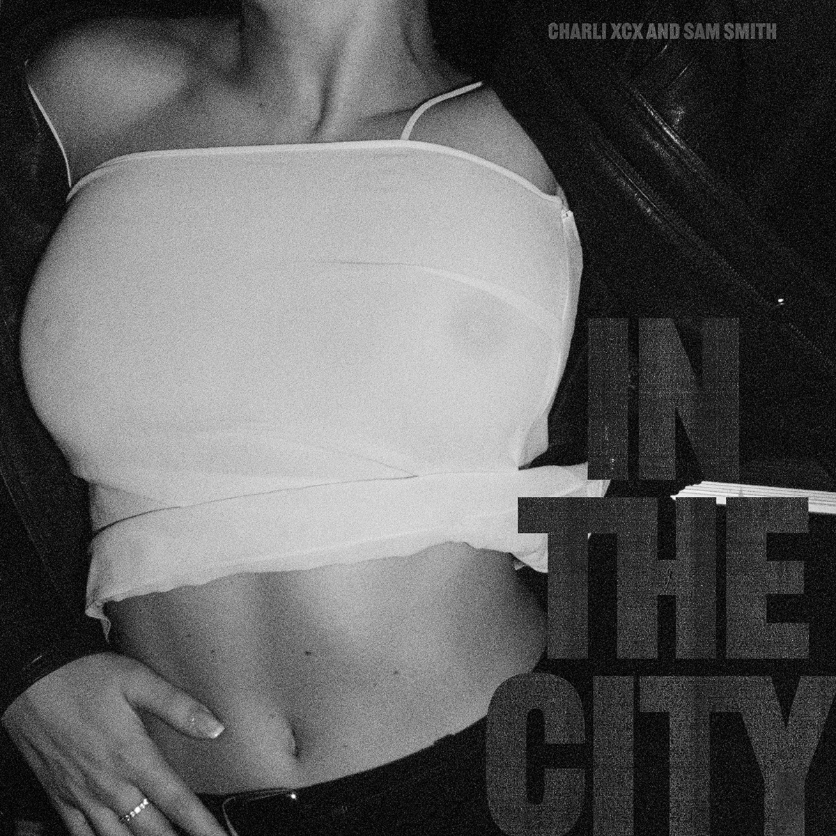 In The City - Single by Charli xcx & Sam Smith album cover artwork