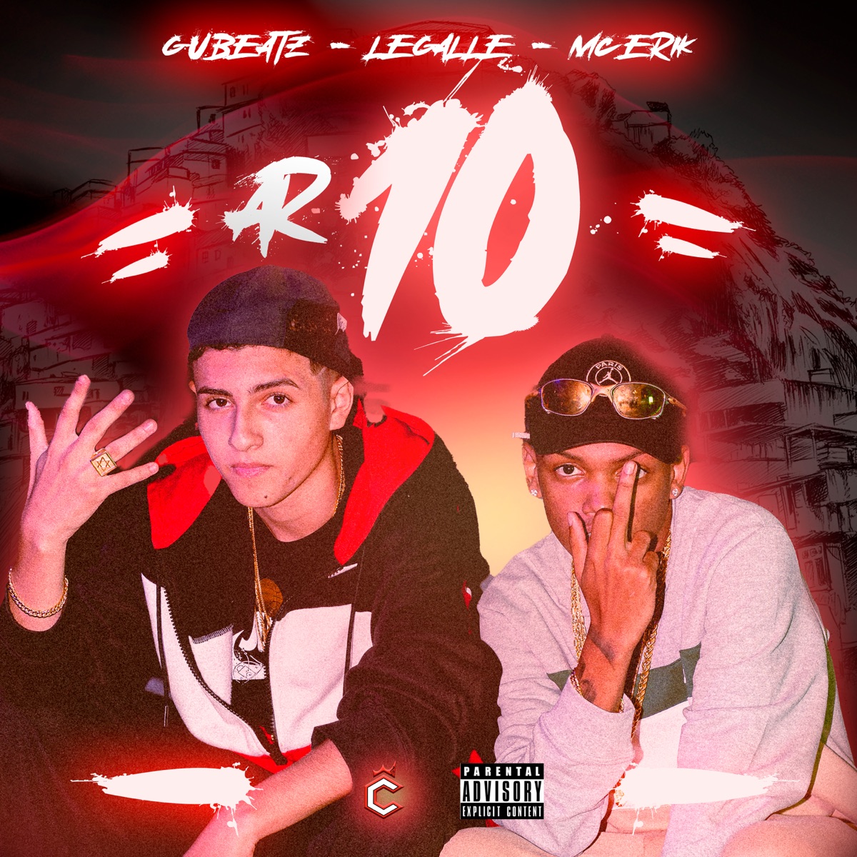 R10 - Single by MC Erik, Gubeatz & LEGALLE album cover