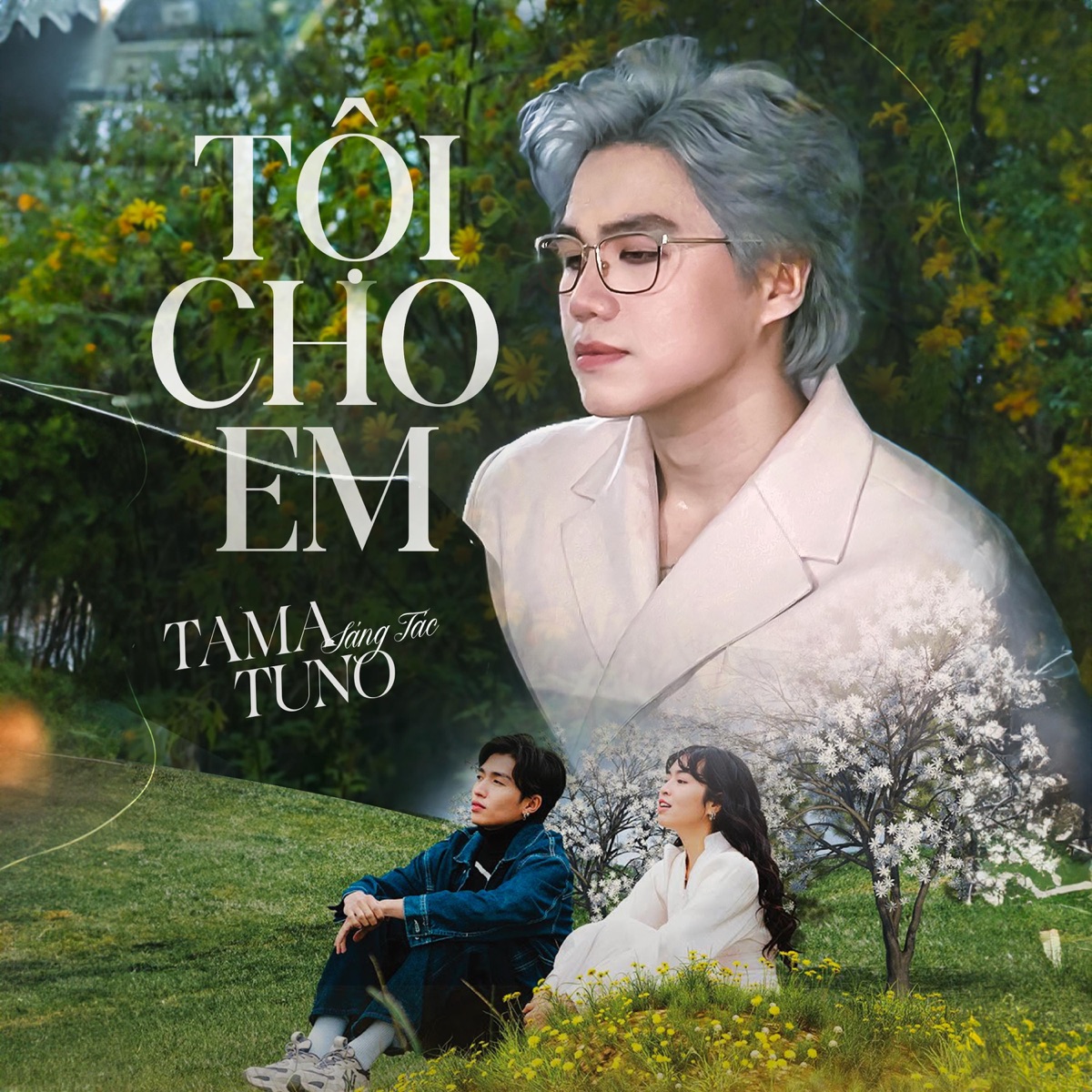 Tội Cho Em (feat. Tuno) [Acoustic] - Single by Tama album cover