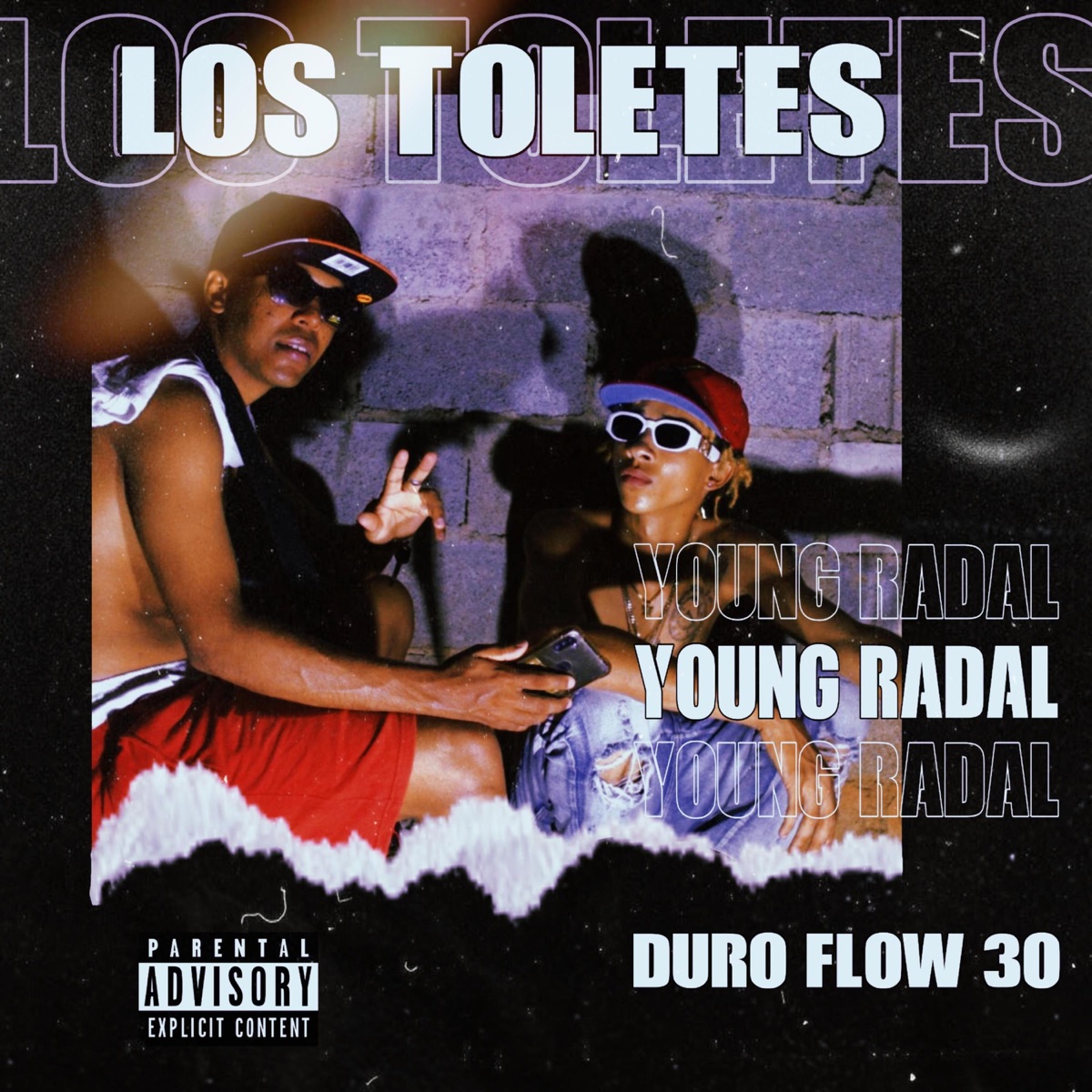 LOS TOLETES - Single by Young Radal album cover