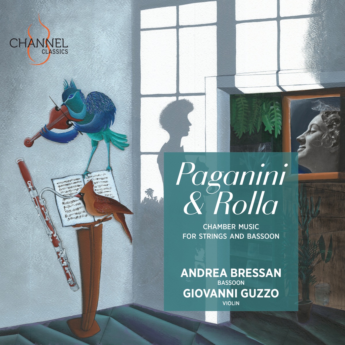 Chamber Music for Strings and Bassoon by Andrea Bressan & Giovanni Guzzo album cover