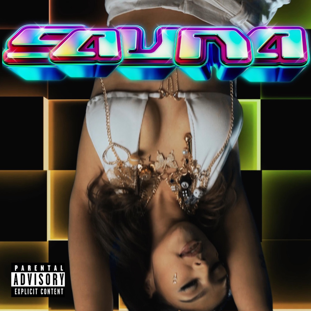 SAUNA - Single (feat. VZNRY) - Single by Haarmonicaa album cover