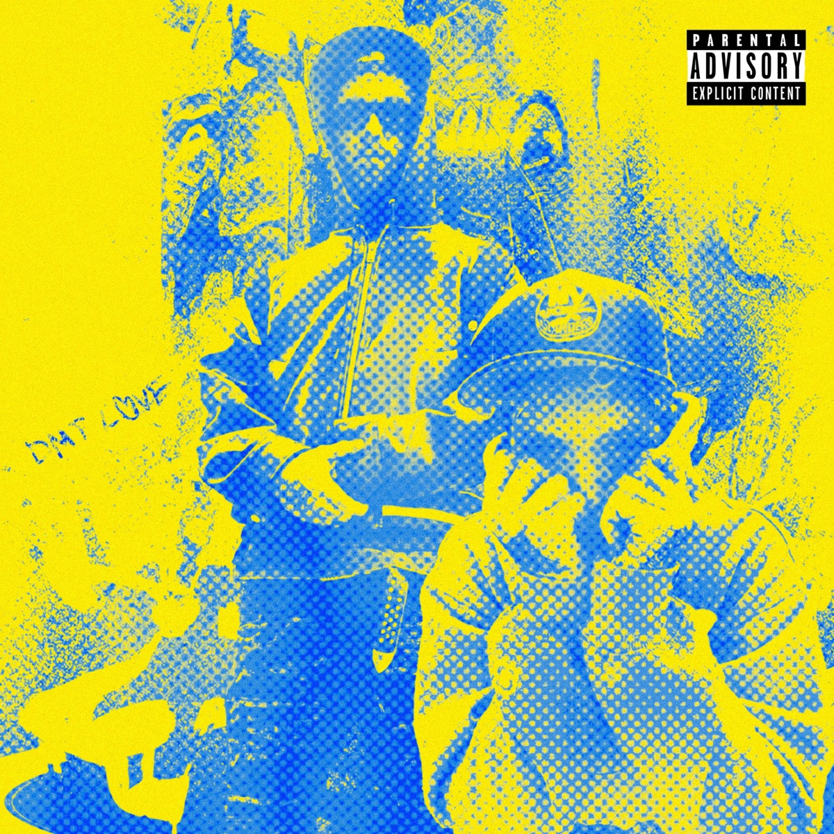 DMT LOVE - Single by Marko Glows, DJ Kadr & Totally Nothin album cover