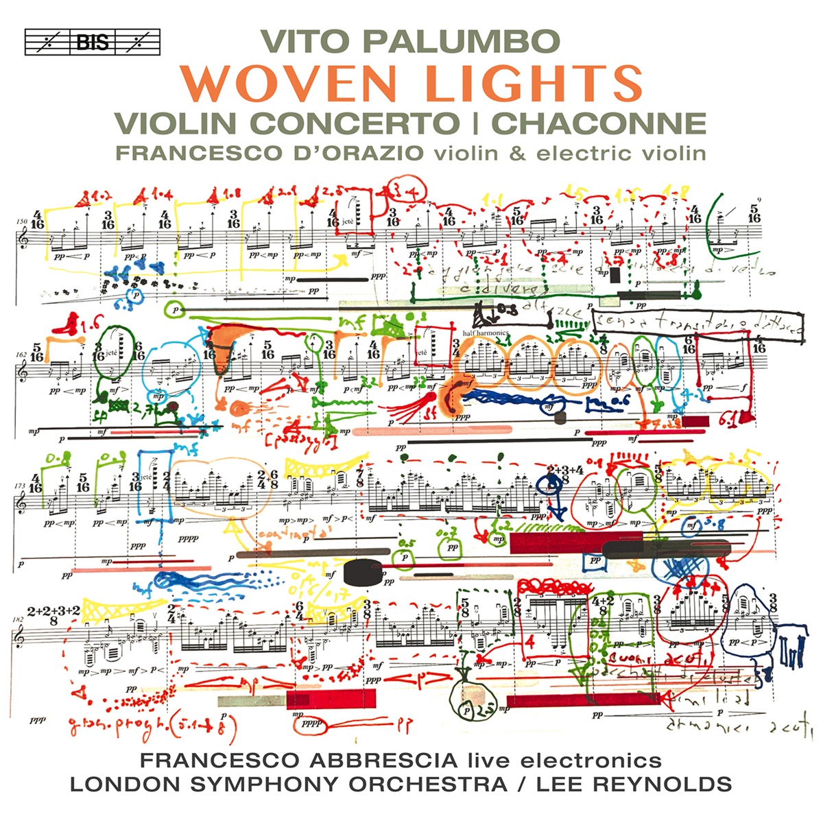 Vito Palumbo: Woven Lights by Francesco D'Orazio album cover