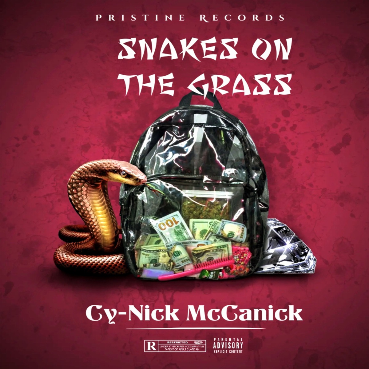 Snakes On the Grass - Single by Cy-Nick Mccanick album cover