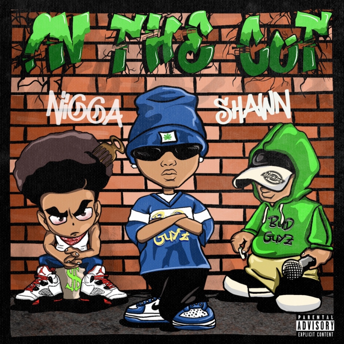 In The Cut (feat. k-chucky, Yung Pharaoh Bazzu & Saybar) - EP by NIGGA SHAWN & Keithwamz album cover
