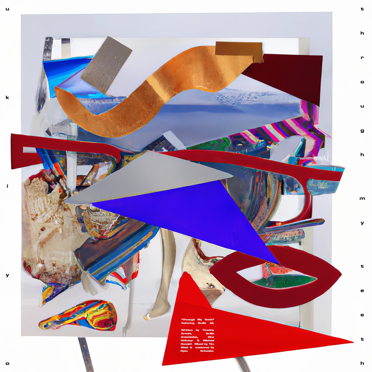 Through My Teeth - Single by Ukiyo & Emilia Ali album cover